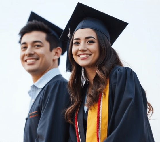 Graduates closeup
