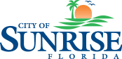 City of Sunrise Florida logo with sun
